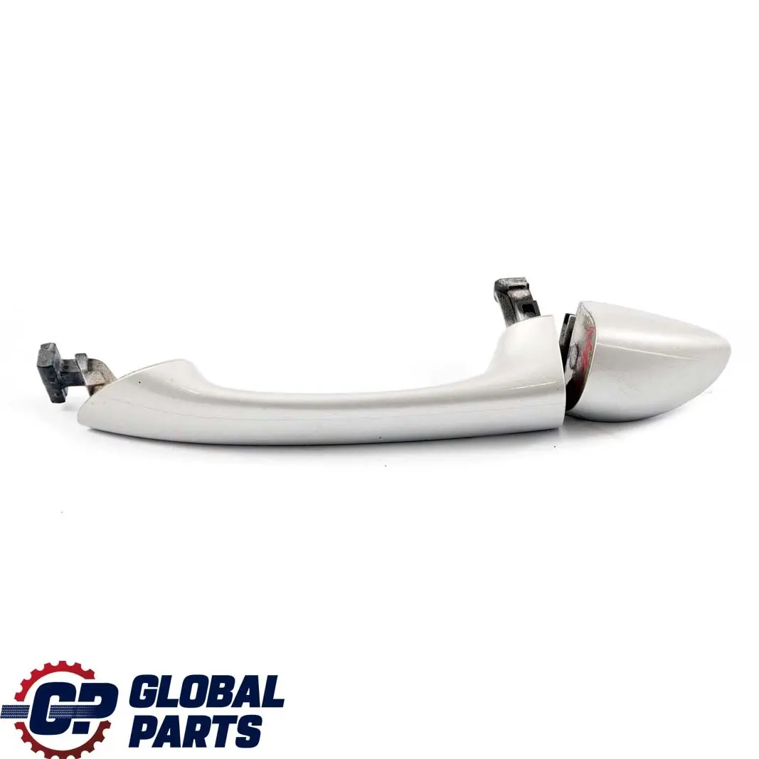 Classe W169 W245 Maniglia Porta posteriore sinistra Argento Polare 761 per Mercedes con numero di parte A1697660501 Mercedes Classe W169 W245 Maniglia Porta posteriore sinistra Argento Polare 761 - SKU A1697660501-PS - Numero di parte A1697660501