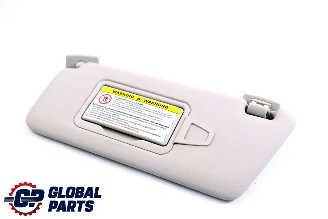  Mercedes-Benz A B Class W169 W245 Sun Visor Cover Left N/S Grey - SKU A1698100110 - Part number A1698100110