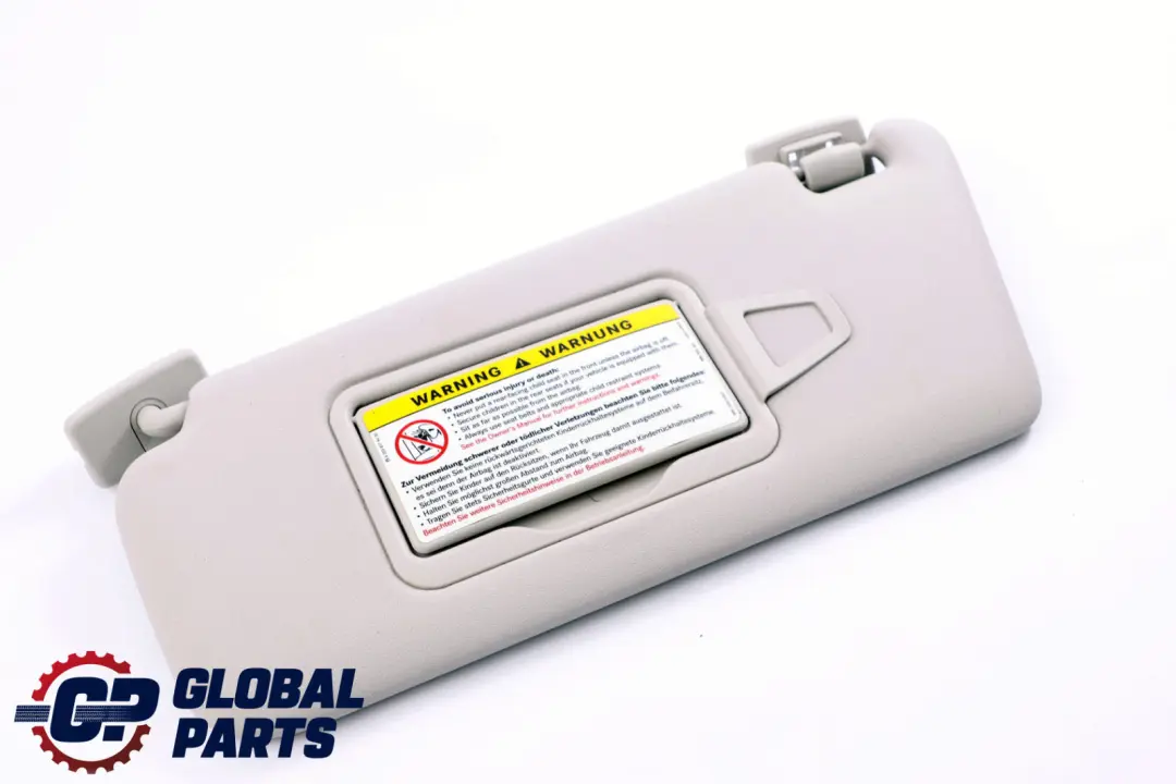  Mercedes-Benz A B Class W169 W245 Sun Visor Cover Left N/S Grey - SKU A1698100110 - Part number A1698100110