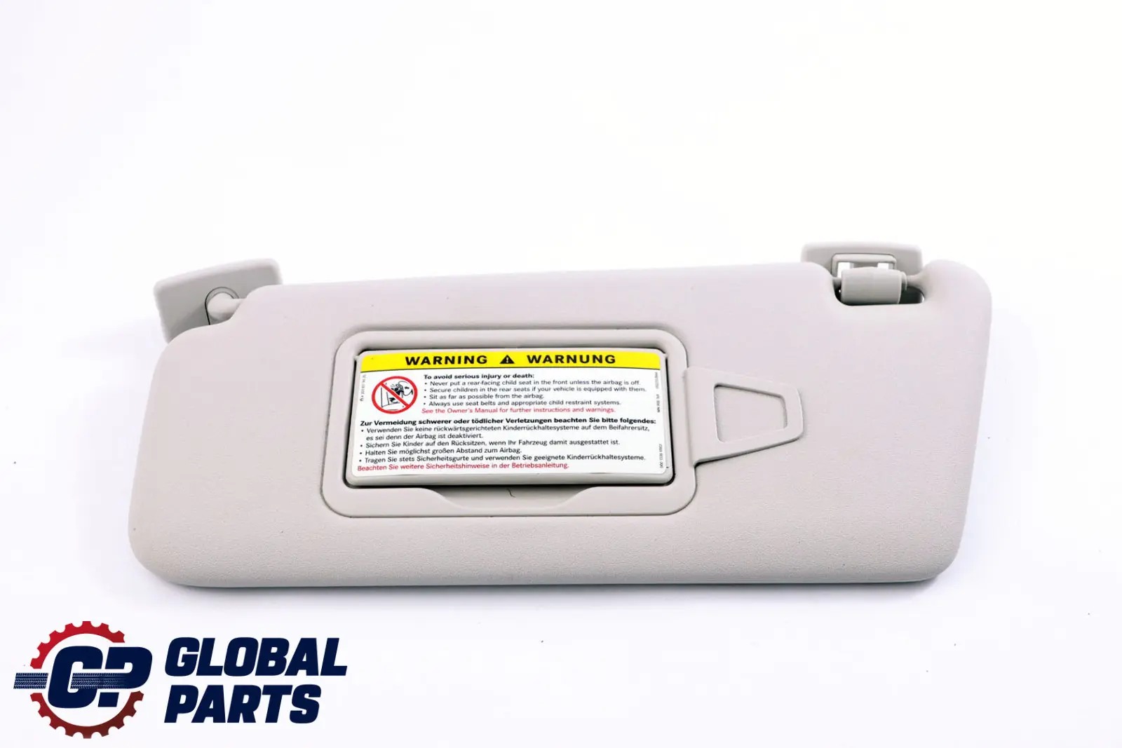 Mercedes-Benz A B Class W169 W245 Sun Visor Cover Left N/S Grey A1698100110