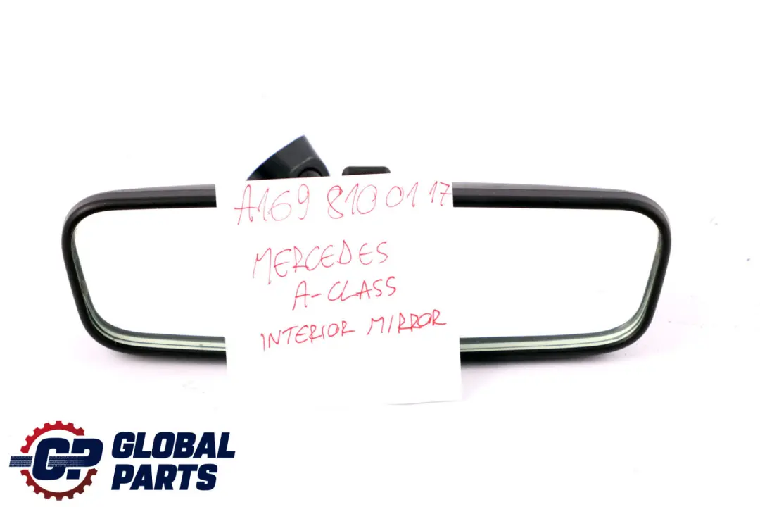 Innen Rück Spiegel Schwarz für Mercedes W169 W245 mit Teilenummer A1698100117 Mercedes W169 W245 Innen Rück Spiegel Schwarz - SKU A1698100117 - Teilenummer A1698100117