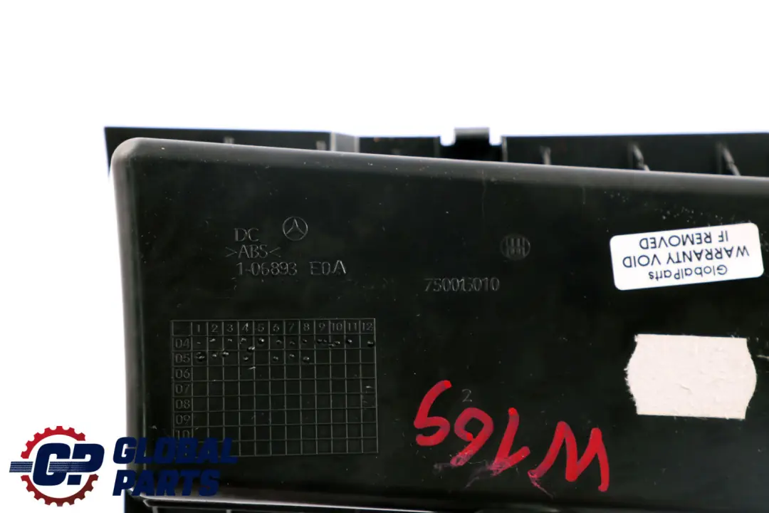 MERCEDES W169 W245 Osłona Popielniczka Gniazdo 12V - SKU A1698100279 - Numer Części A1698100279