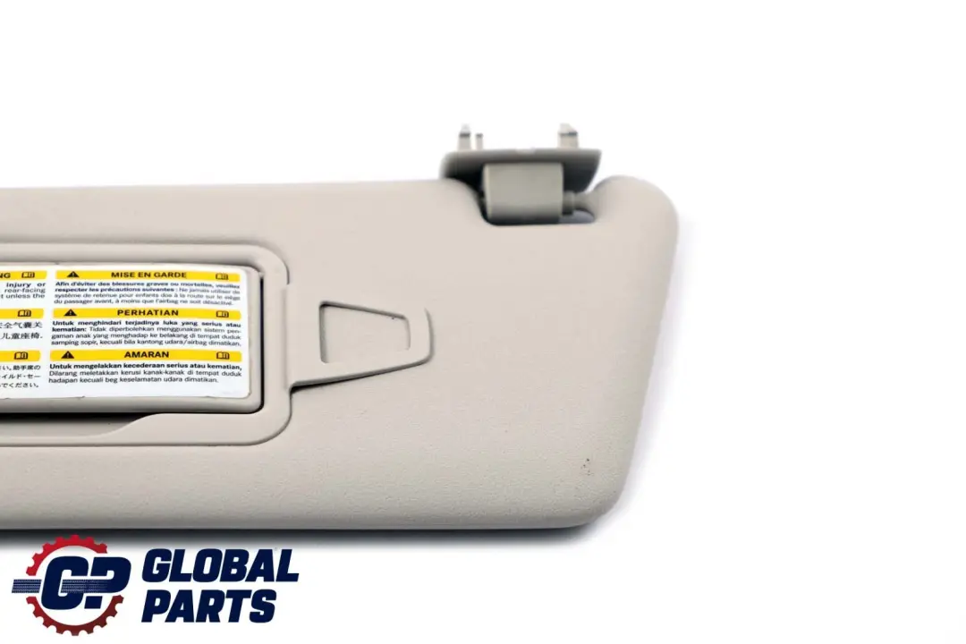 Mercedes-Benz A B Class W169 W245 Sun Visor Cover Left N/S Grey to with Part number A1698100310 Mercedes-Benz A B Class W169 W245 Sun Visor Cover Left N/S Grey - SKU A1698100310 - Part number A1698100310