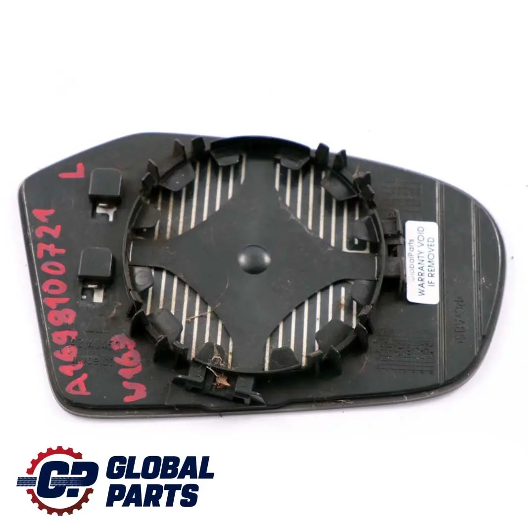Mercedes W169 Izquierda N / S Espejo Puerta Con Calefacción Vidrio - SKU A1698100721 - Número de pieza A1698100721