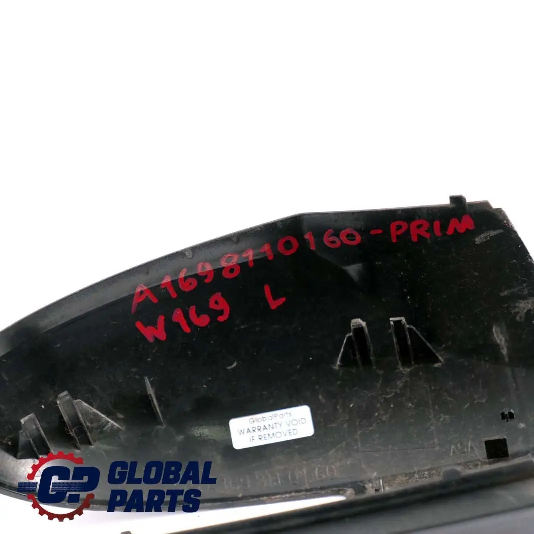 Mercedes A B Class W169 W245 Links Abdeckung Flügelspiegelgehäuse Grundiert - SKU A1698110160-PRIM - Teilenummer A1698110160