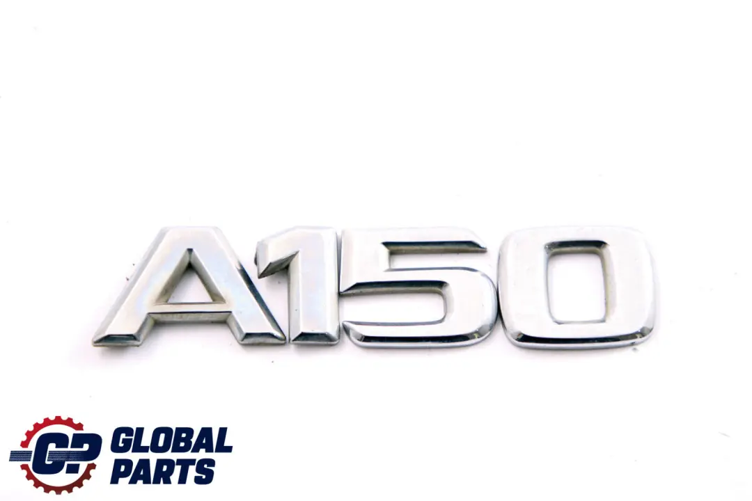 Heck Klappe Emblem Schriftzug A150 für Mercedes W169 mit Teilenummer A1698170315 Mercedes W169 Heck Klappe Emblem Schriftzug A150 - SKU A1698170315 - Teilenummer A1698170315