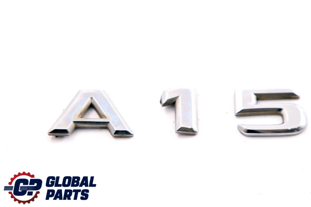 Trasero Boot Trunk Tailgate Adherido Emblema Lettering A150 para Mercedes W169 con número de pieza A1698170315 Mercedes W169 Trasero Boot Trunk Tailgate Adherido Emblema Lettering A150 - SKU A1698170315 - Número de pieza A1698170315