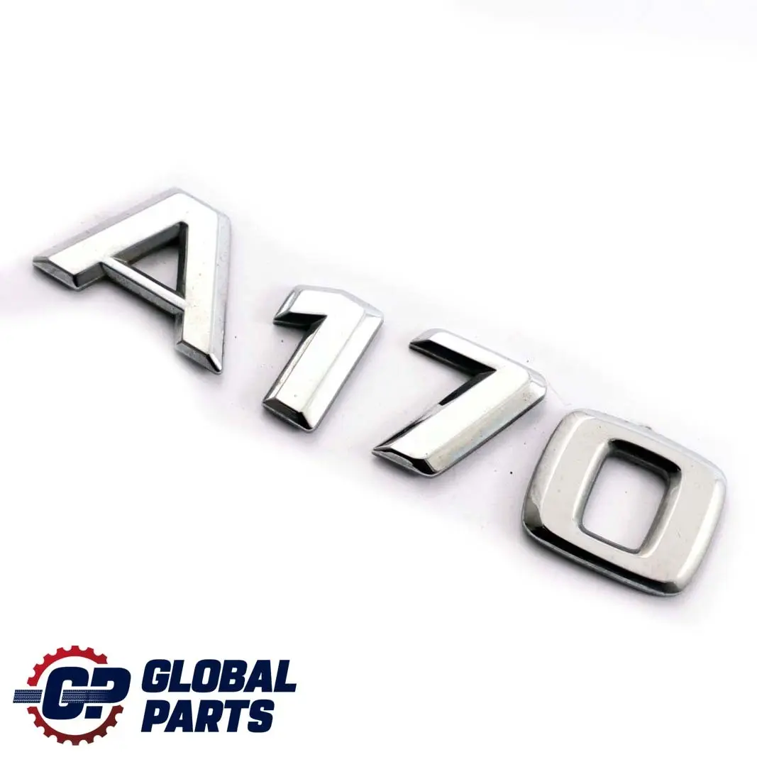 Portellone posteriore del bagagliaio emblema aderito A170 per Mercedes W169 con numero di parte A1698171015 Mercedes W169 Portellone posteriore del bagagliaio emblema aderito A170 - SKU A1698171015 - Numero di parte A1698171015