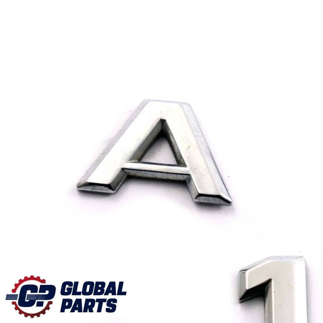 Mercedes W169 Rear Boot Trunk Tailgate Adhered Emblem Lettering A170 - SKU A1698171015 - Part number A1698171015