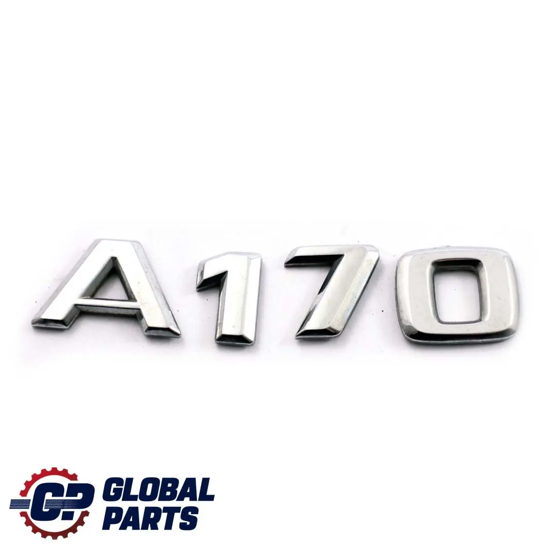 Mercedes W169 Portellone posteriore del bagagliaio emblema aderito A170 - SKU A1698171015 - Numero di parte A1698171015