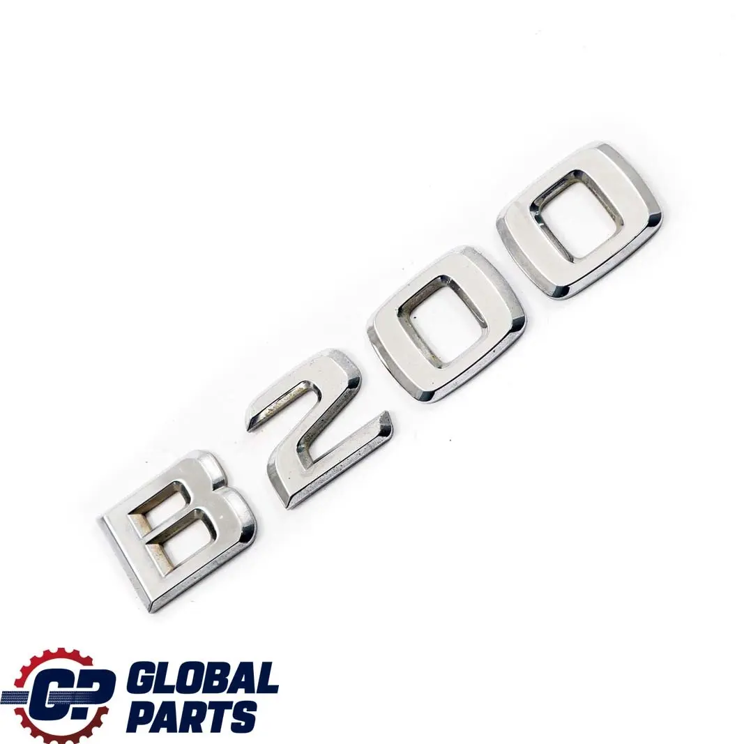 Mercedes-Benz B-Klasse W245 Emblem Hinten Schriftzug Logo B200 für mit Teilenummer A1698171315 Mercedes-Benz B-Klasse W245 Emblem Hinten Schriftzug Logo B200 - SKU A1698171315 - Teilenummer A1698171315