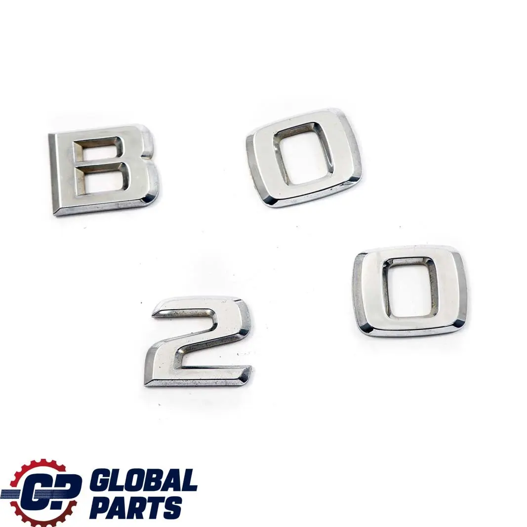  Mercedes-Benz B W245 Rear Boot Trunk Tailgate Adhered Emblem Lettering B200 - SKU A1698171315 - Part number A1698171315