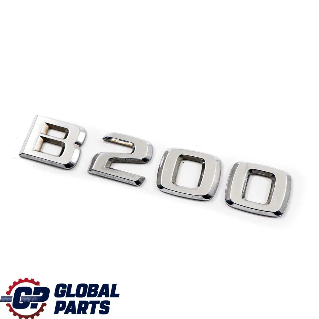  Mercedes-Benz B W245 Rear Boot Trunk Tailgate Adhered Emblem Lettering B200 - SKU A1698171315 - Part number A1698171315