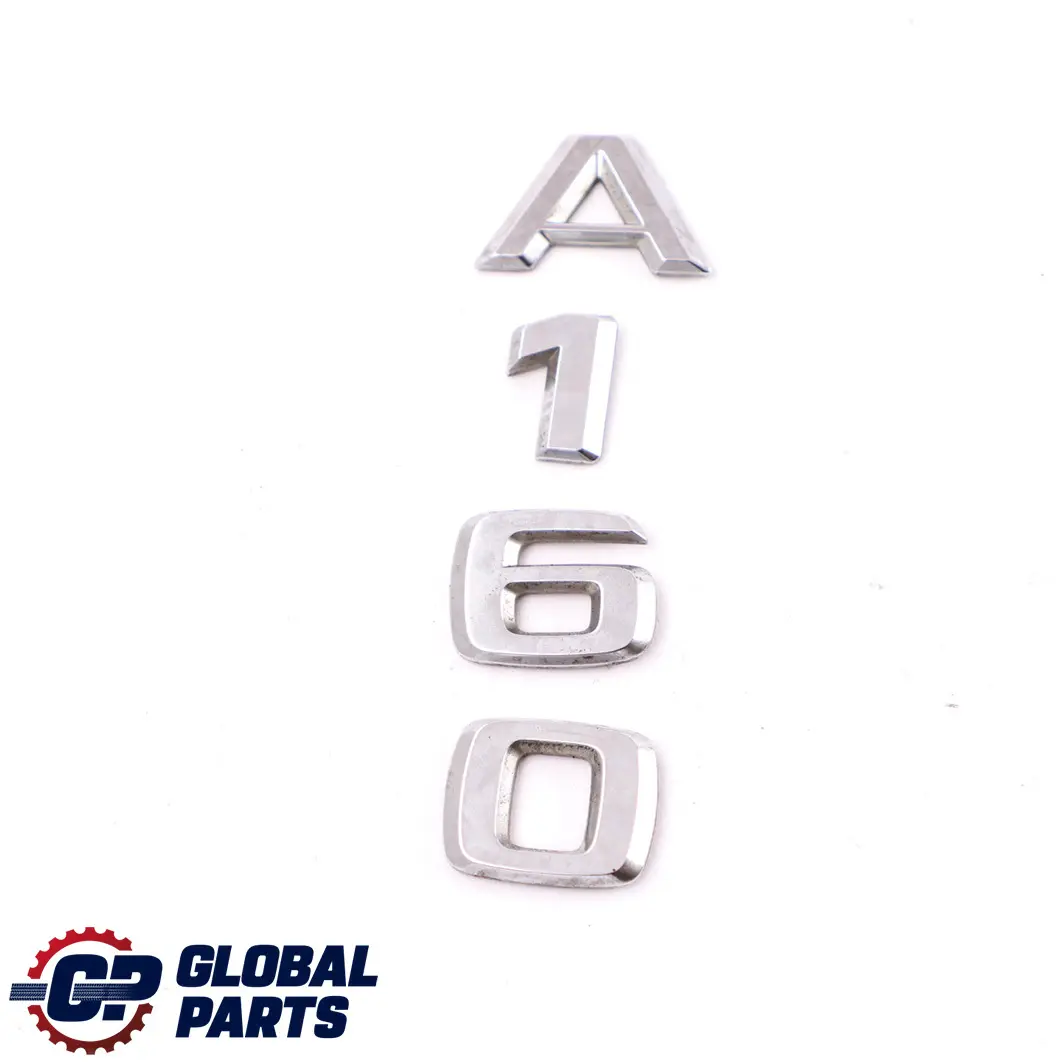  Mercedes-Benz A-Class W169 Rear Trunk Tailgate Adhered Emblem Lettering A160 - SKU A1698171515 - Part number A1698171515