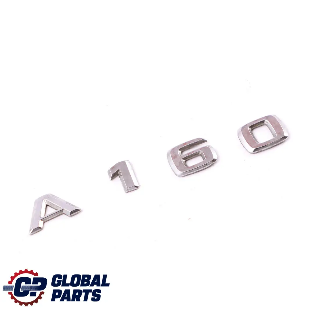 Mercedes-Benz W169 Lettrage d'emblème collé sur coffre arrière et le hayon A160 pour à propos du numéro de pièce A1698171515 Mercedes-Benz W169 Lettrage d'emblème collé sur coffre arrière et le hayon A160 - SKU A1698171515 - Numéro de pièce A1698171515