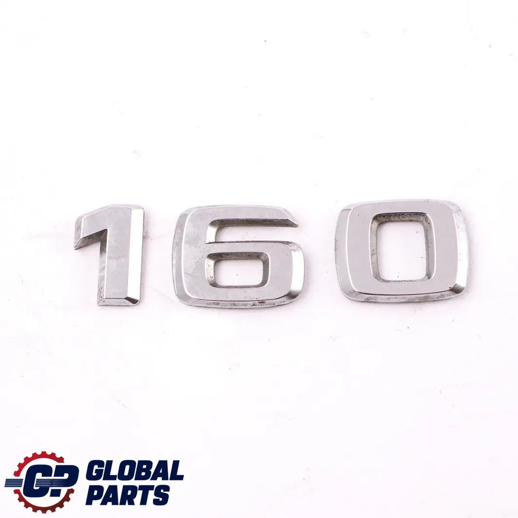 Mercedes-Benz W169 Lettrage d'emblème collé sur coffre arrière et le hayon A160 pour à propos du numéro de pièce A1698171515 Mercedes-Benz W169 Lettrage d'emblème collé sur coffre arrière et le hayon A160 - SKU A1698171515 - Numéro de pièce A1698171515