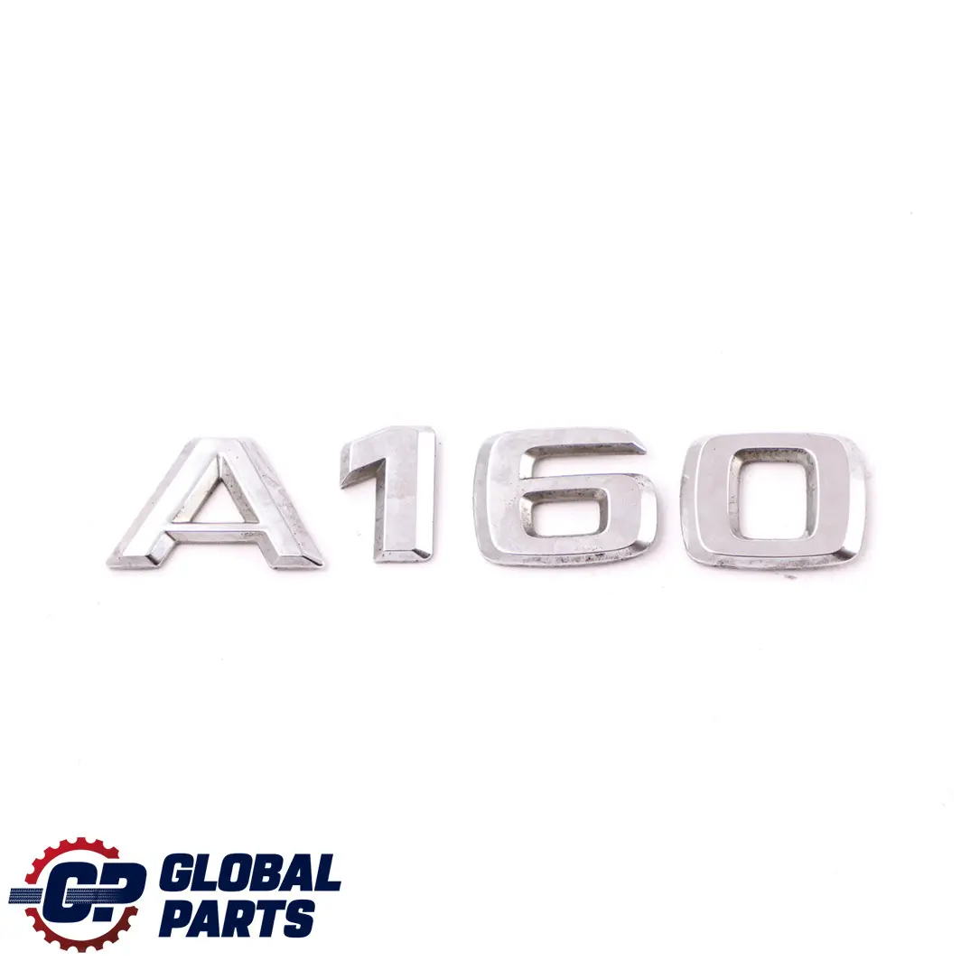 Mercedes-Benz W169 Lettrage d'emblème collé sur coffre arrière et le hayon A160 pour à propos du numéro de pièce A1698171515 Mercedes-Benz W169 Lettrage d'emblème collé sur coffre arrière et le hayon A160 - SKU A1698171515 - Numéro de pièce A1698171515