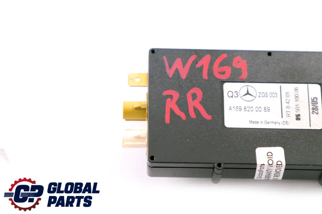 Clase A B W169 W245 Antena A?rea Amplificador Derecho para Mercedes con número de pieza A1698200089 Mercedes Clase A B W169 W245 Antena A?rea Amplificador Derecho - SKU A1698200089 - Número de pieza A1698200089