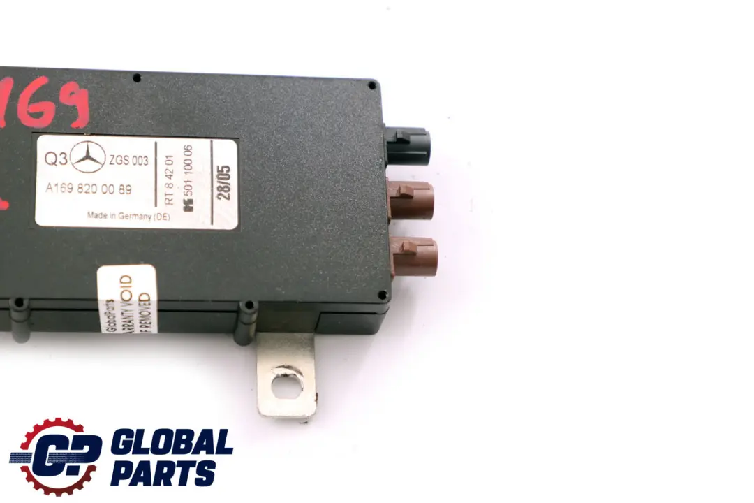 Clase A B W169 W245 Antena A?rea Amplificador Derecho para Mercedes con número de pieza A1698200089 Mercedes Clase A B W169 W245 Antena A?rea Amplificador Derecho - SKU A1698200089 - Número de pieza A1698200089