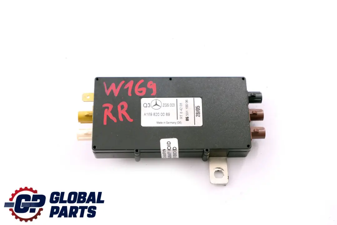 Clase A B W169 W245 Antena A?rea Amplificador Derecho para Mercedes con número de pieza A1698200089 Mercedes Clase A B W169 W245 Antena A?rea Amplificador Derecho - SKU A1698200089 - Número de pieza A1698200089