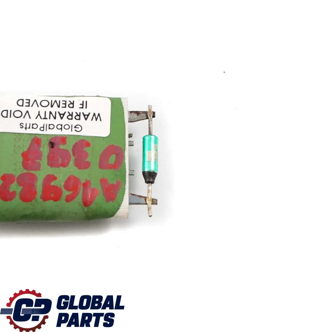 Mercedes B W169 W245 Motor del soplador Resistencia del calentador - SKU A1698200397 - Número de pieza A1698200397