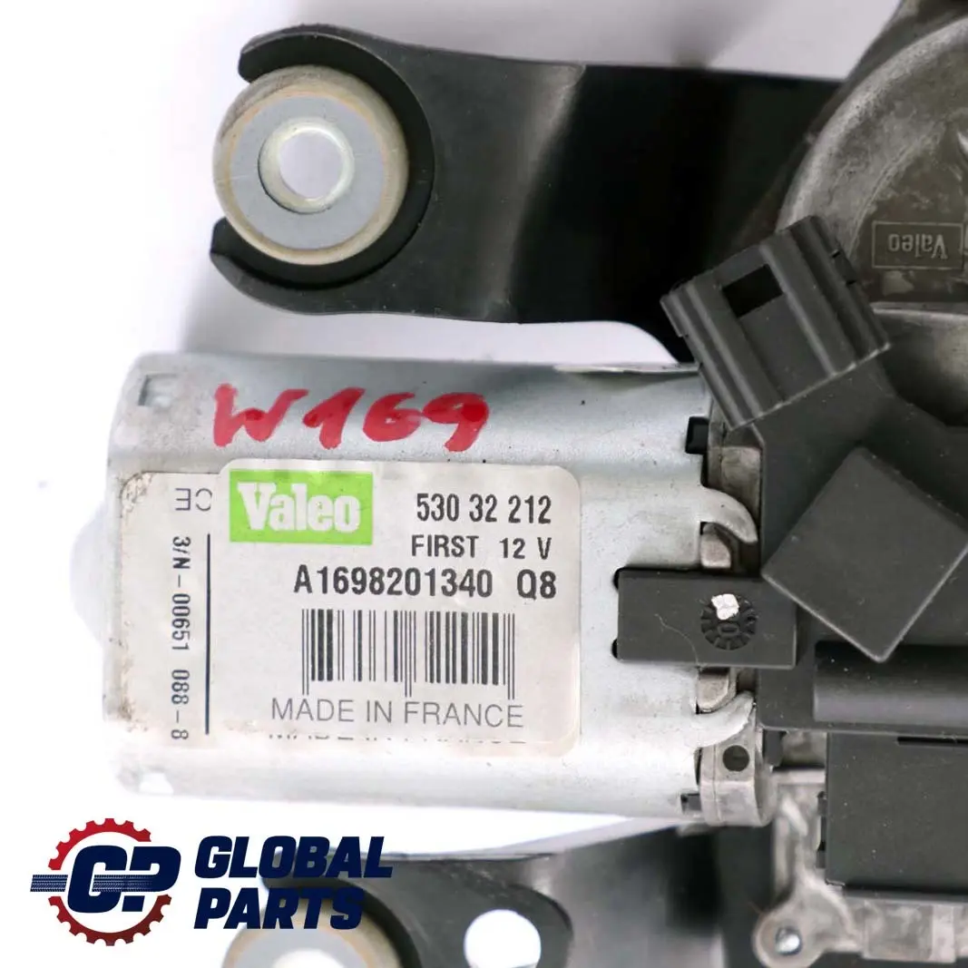 Mercedes-Benz A-Klasse W169 Hinten Wischermotor Heckscheibe für mit Teilenummer A1698201340 Mercedes-Benz A-Klasse W169 Hinten Wischermotor Heckscheibe - SKU A1698201340 - Teilenummer A1698201340