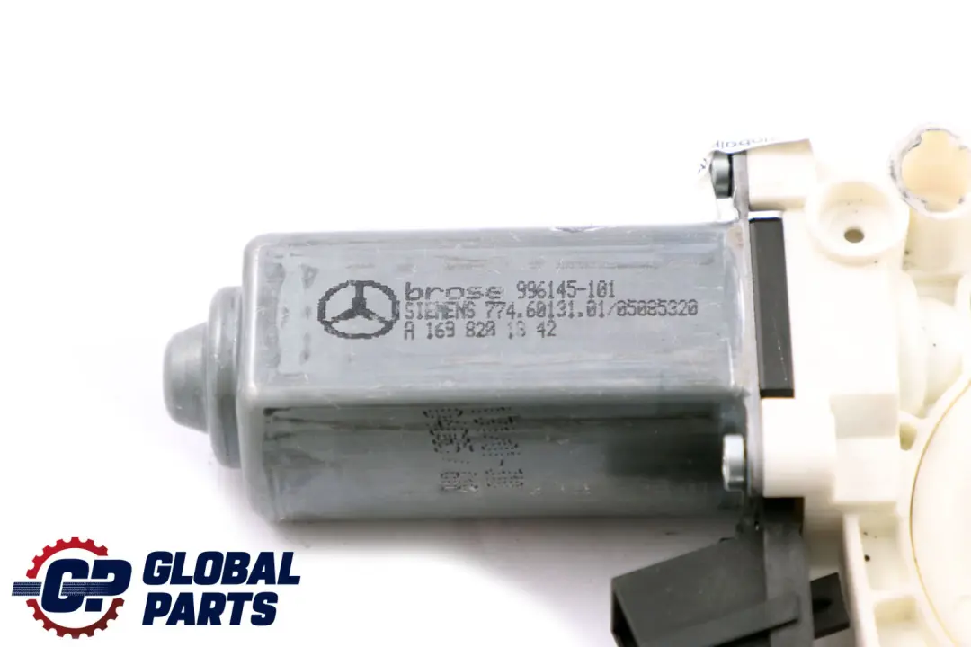 Mercedes W169 W245 Puerta Delantera Derecha O/S Ventana Elevador Eléctrico Motor - SKU A1698201842 - Número de pieza A1698201842