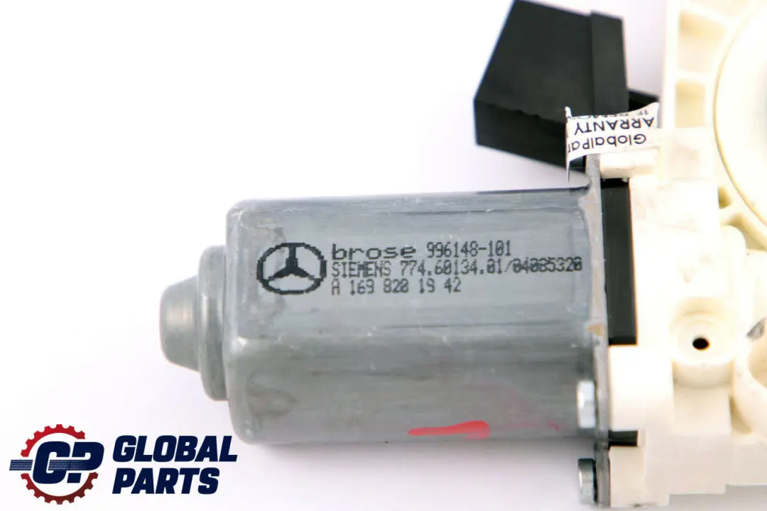 Class W169 W245 Rear Left N/S Window Motor Regulator to Mercedes A B with Part number A1698201942 Mercedes A B Class W169 W245 Rear Left N/S Window Motor Regulator - SKU A1698201942 - Part number A1698201942