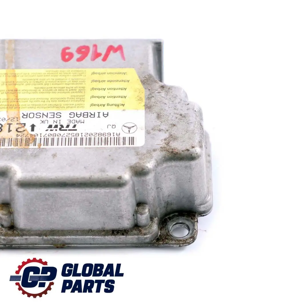 Mercedes-Benz W169 Airbag Sistema di controllo Modulo ECU per con numero di parte A1698202185 Mercedes-Benz W169 Airbag Sistema di controllo Modulo ECU - SKU A1698202185 - Numero di parte A1698202185