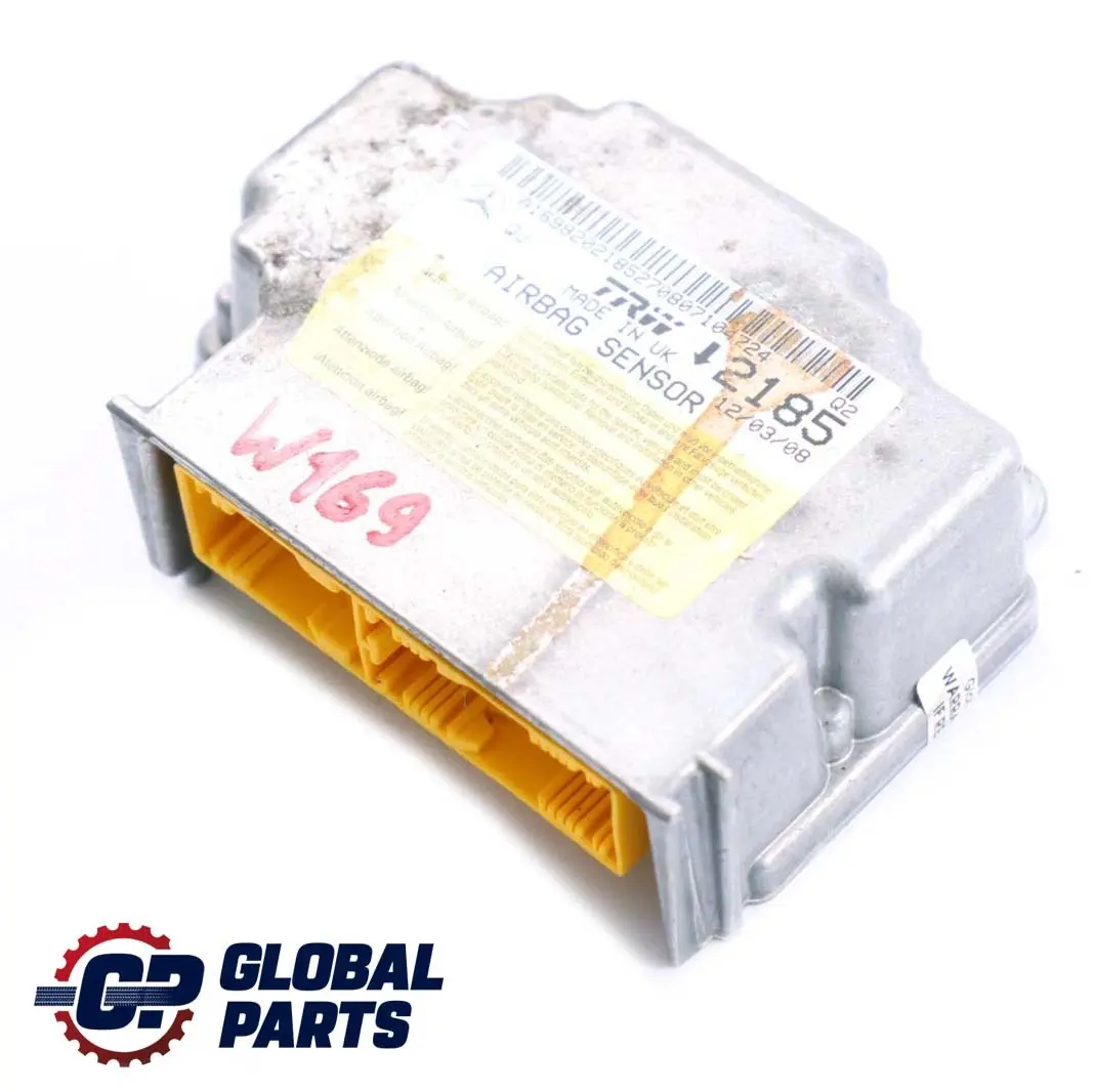 Mercedes-Benz W169 Airbag Sistema di controllo Modulo ECU per con numero di parte A1698202185 Mercedes-Benz W169 Airbag Sistema di controllo Modulo ECU - SKU A1698202185 - Numero di parte A1698202185