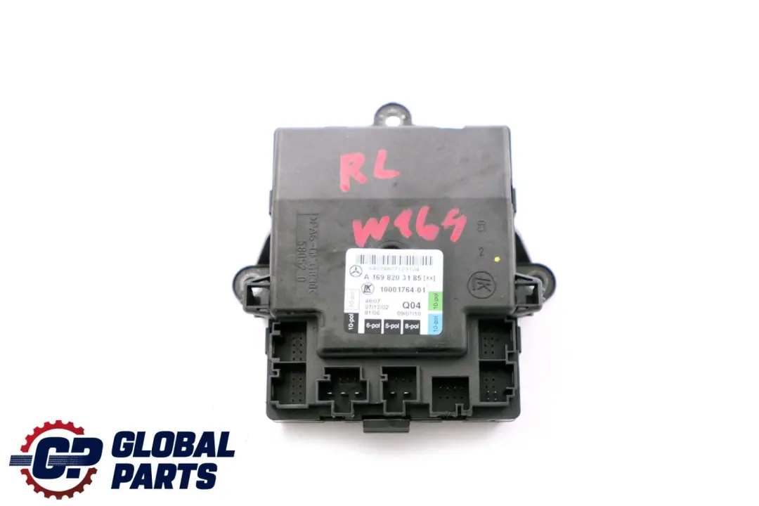  Mercedes-Benz A B Class W169 W245 Door Control Module Left Rear N/S - SKU A1698203185 - Part number A1698203185