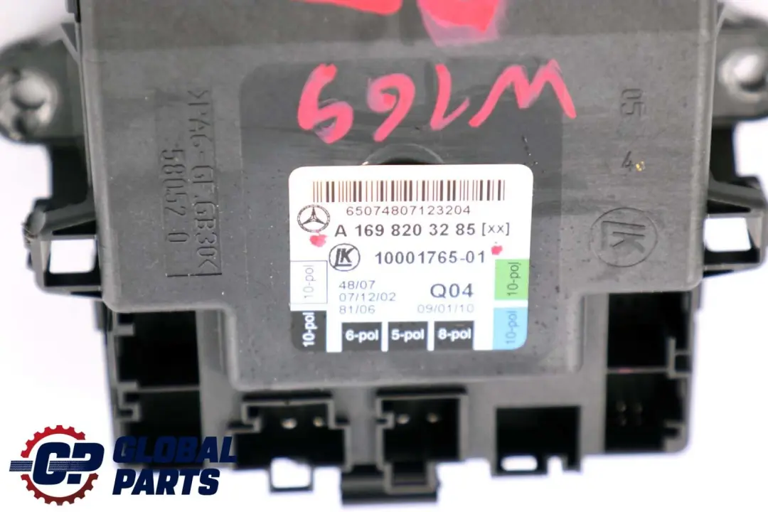 Mercedes A B Class W169 W245 Door Control Module Right Rear O/S - SKU A1698203285 - Part number A1698203285