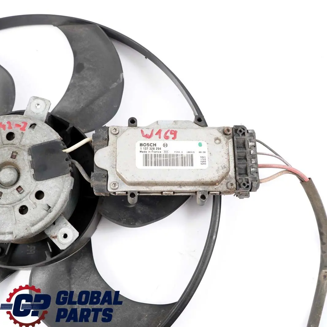  Mercedes-Benz A B Class W169 W245 2 Engine Cooling Radiator Fan - SKU A1698203542-2 - Part number A1698203542