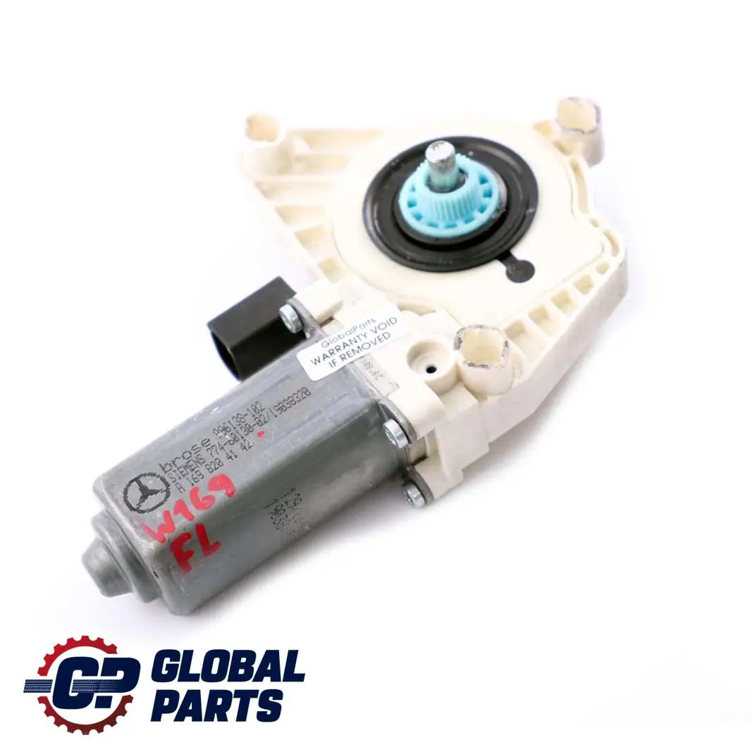 Vorne Links Fenster Heber Motorregler für Mercedes W169 mit Teilenummer A1698204142 Mercedes W169 Vorne Links Fenster Heber Motorregler - SKU A1698204142 - Teilenummer A1698204142
