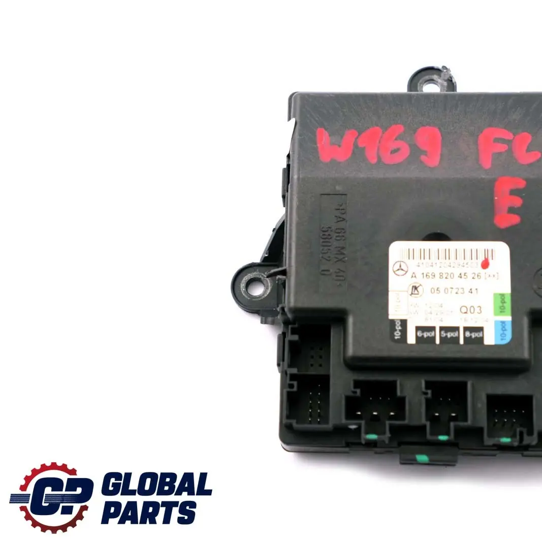  Mercedes-Benz A-Class W169 Front Left Door N/S Control Unit Module - SKU A1698204526 - Part number A1698204526