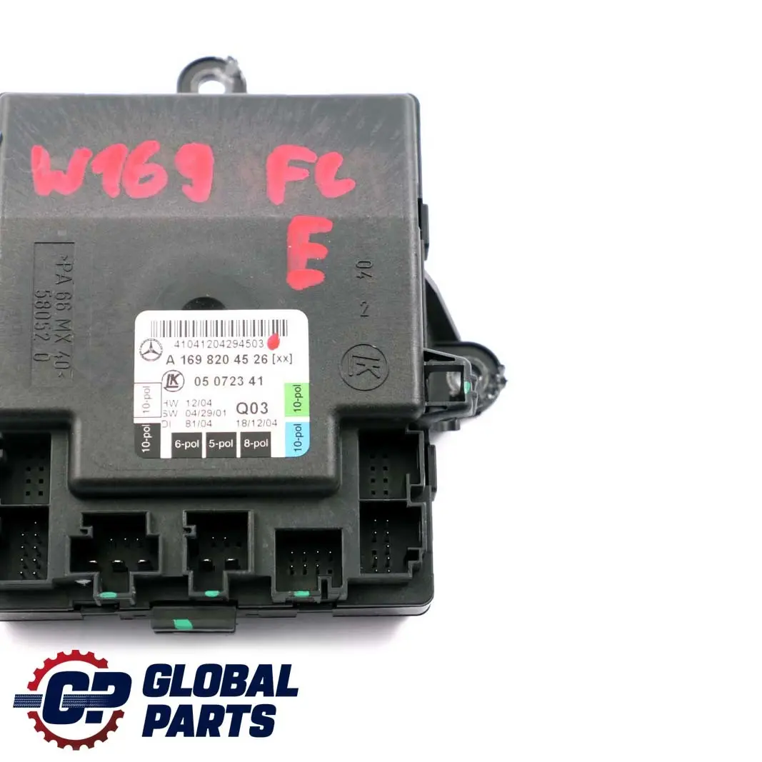  Mercedes-Benz A-Class W169 Front Left Door N/S Control Unit Module - SKU A1698204526 - Part number A1698204526