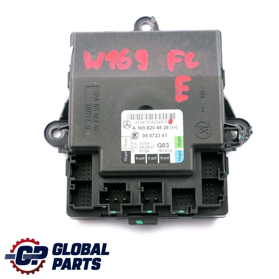 Mercedes-Benz A-Class W169 Front Left Door N/S Control Unit Module to with Part number A1698204526 Mercedes-Benz A-Class W169 Front Left Door N/S Control Unit Module - SKU A1698204526 - Part number A1698204526
