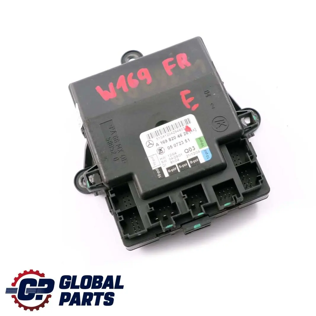  Mercedes-Benz A-Class W169 Front Right Door O/S Control Unit Module - SKU A1698204626 - Part number A1698204626