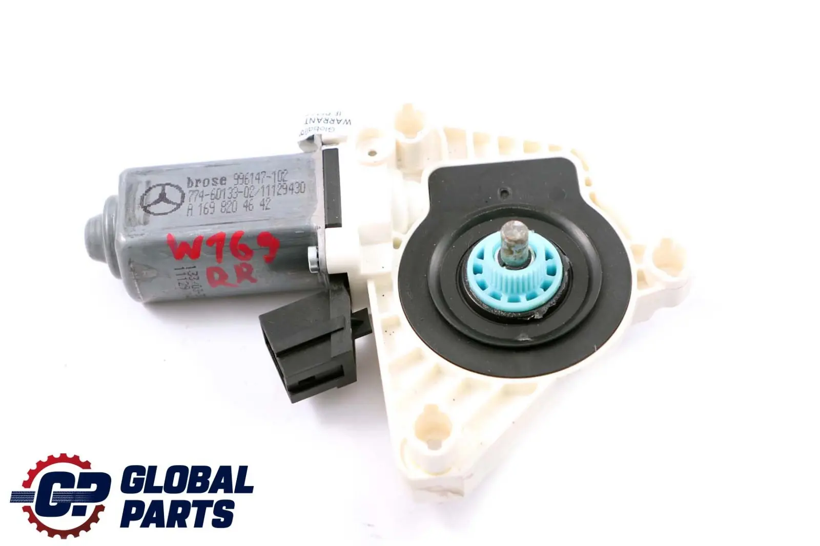 Mercedes Clase A B W169 W245 Regulador Motor Ventana Trasera Derecha