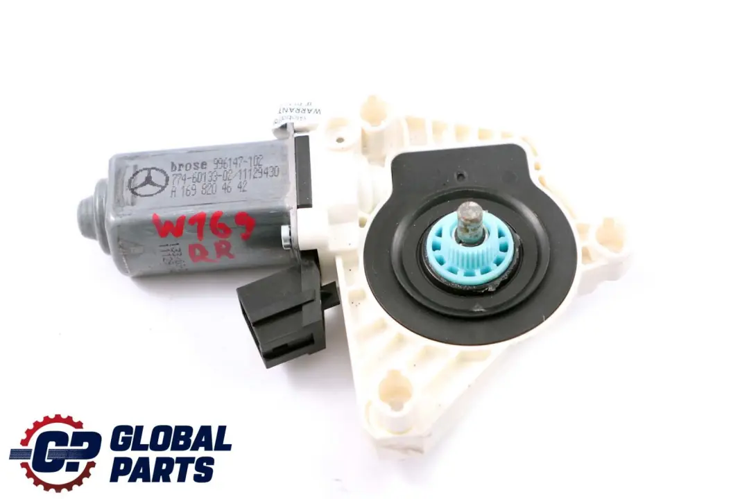 Mercedes A B Class W169 W245 Rear Right O/S Window Motor Regulator - SKU A1698204642 - Part number A1698204642