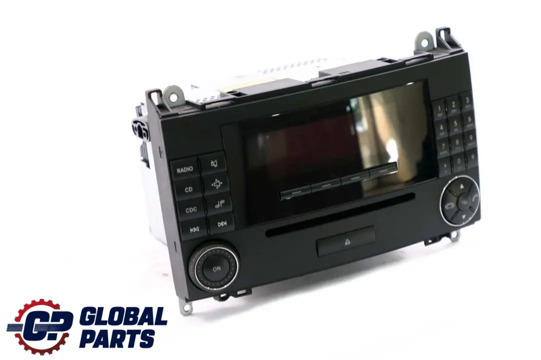 Mercedes-Benz A B Class W169 W245 CD Player Radio Audio Head Unit to with Part number A1698206189 Mercedes-Benz A B Class W169 W245 CD Player Radio Audio Head Unit - SKU A1698206189 - Part number A1698206189