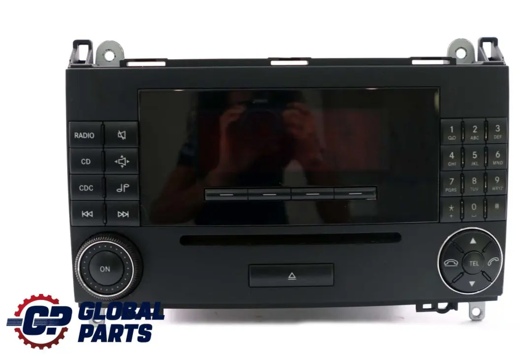Mercedes-Benz A B Class W169 W245 CD Player Radio Audio Head Unit to with Part number A1698206189 Mercedes-Benz A B Class W169 W245 CD Player Radio Audio Head Unit - SKU A1698206189 - Part number A1698206189