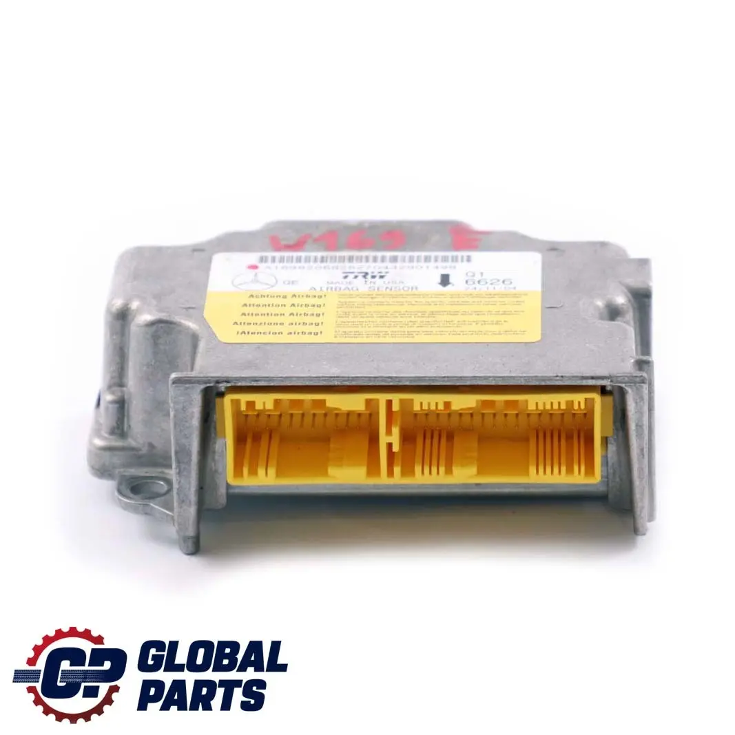  Mercedes-Benz A B W169 W245 Airbag System Control Unit Module ECU - SKU A1698206626 - Part number A1698206626