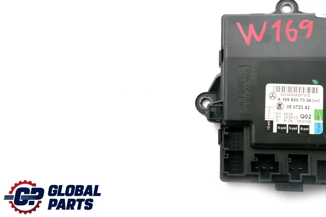 Mercedes-Benz A B Class W169 W245 Door Control Unit Left N/S Front to with Part number A1698207326 Mercedes-Benz A B Class W169 W245 Door Control Unit Left N/S Front - SKU A1698207326 - Part number A1698207326