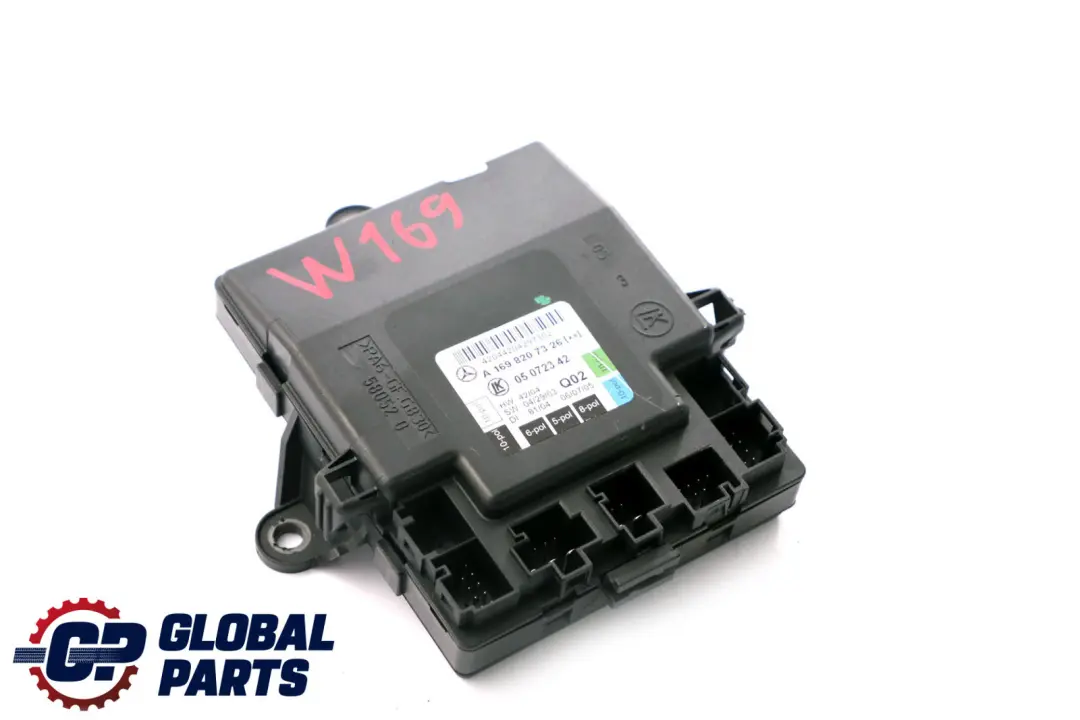 Unità di controllo porta anteriore sinistra per Mercedes W169 W245 con numero di parte A1698207326 Mercedes W169 W245 Unità di controllo porta anteriore sinistra - SKU A1698207326 - Numero di parte A1698207326