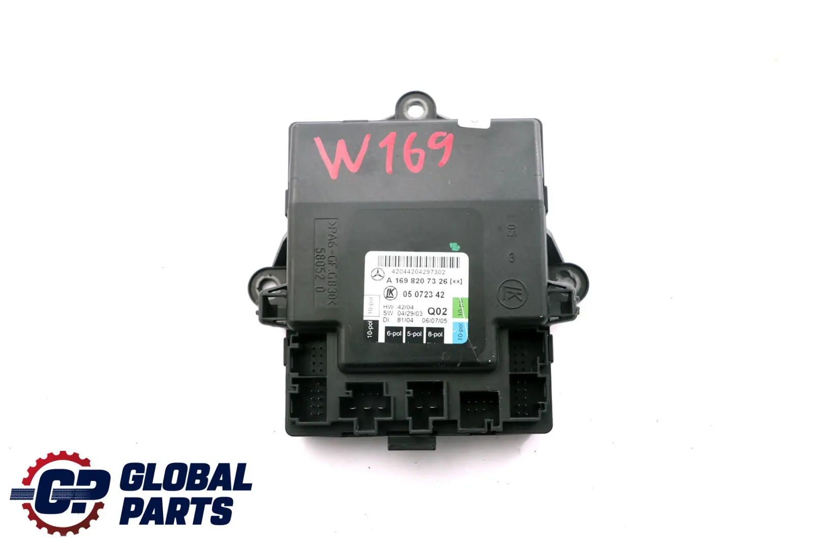 Mercedes W169 W245 Unità di controllo porta anteriore sinistra A1698207326