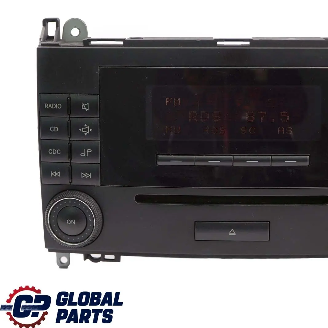 Mercedes W169 W245 Lecteur CD Radio Audio Head Unit - SKU A1698207589 - Numéro de pièce A1698206189