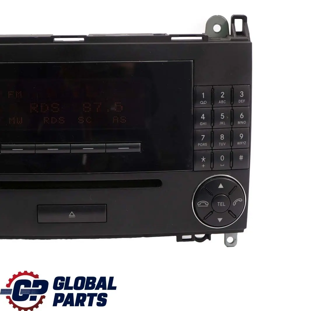 Lecteur CD Radio Audio Head Unit pour Mercedes W169 W245 à propos du numéro de pièce A1698206189 Mercedes W169 W245 Lecteur CD Radio Audio Head Unit - SKU A1698207589 - Numéro de pièce A1698206189
