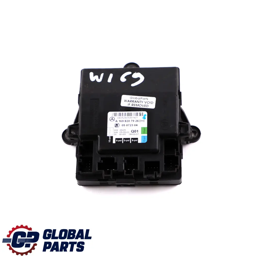 Control Unit Front Left Door N/S Module to Mercedes W169 W245 with Part number A1698207926 Mercedes W169 W245 Control Unit Front Left Door N/S Module - SKU A1698207926 - Part number A1698207926