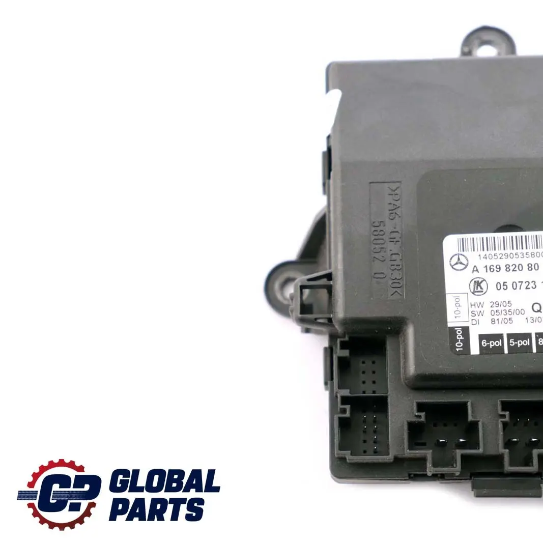 Módulo De Control De Puerta Delantera Derecha O/S para Mercedes W169 con número de pieza A1698208026 Mercedes W169 Módulo De Control De Puerta Delantera Derecha O/S - SKU A1698208026 - Número de pieza A1698208026